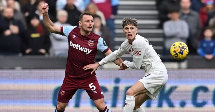 CHUTOGEL - Hasil West Ham Vs Man United: Pembelajaran untuk MU